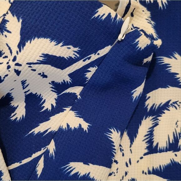 JUST FAB Palm tree textured shorts 22 - Picture 3 of 5